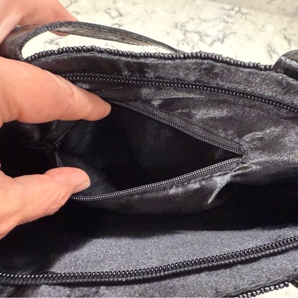 Plaid beaded Burberry-print Tote Bag with Black Straps - Picture 12 of 15